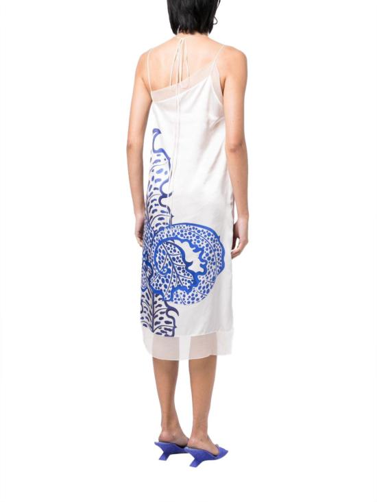  살바토레 페라가모 미디 원피스 765584001 BLUE - SALVATORE FERRAGAMO