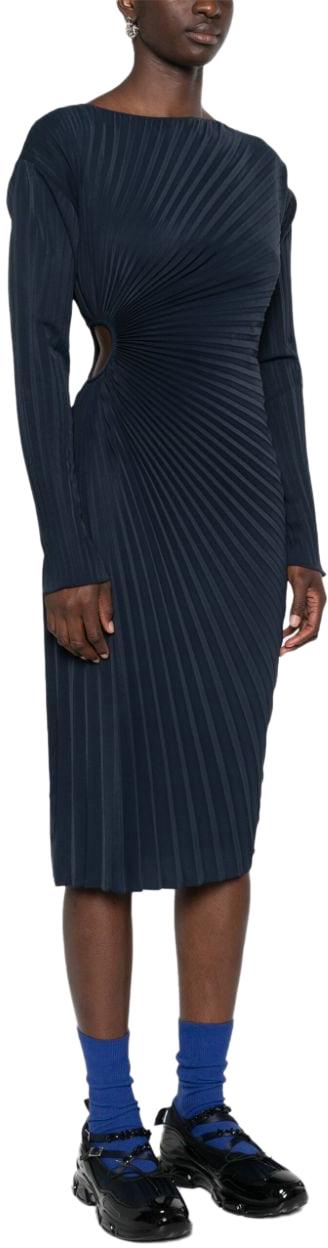 24FW 겐조 미디 원피스 FE62RO2939FO79 BLUE - KENZO