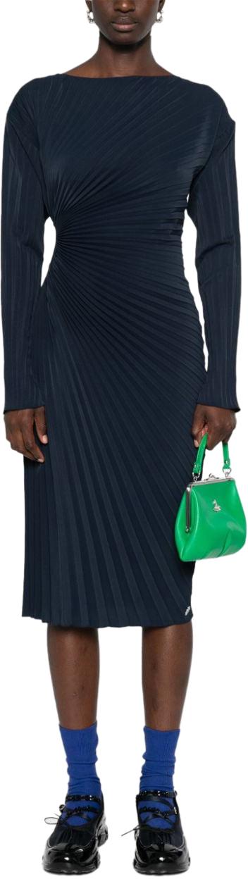 24FW 겐조 미디 원피스 FE62RO2939FO79 BLUE - KENZO