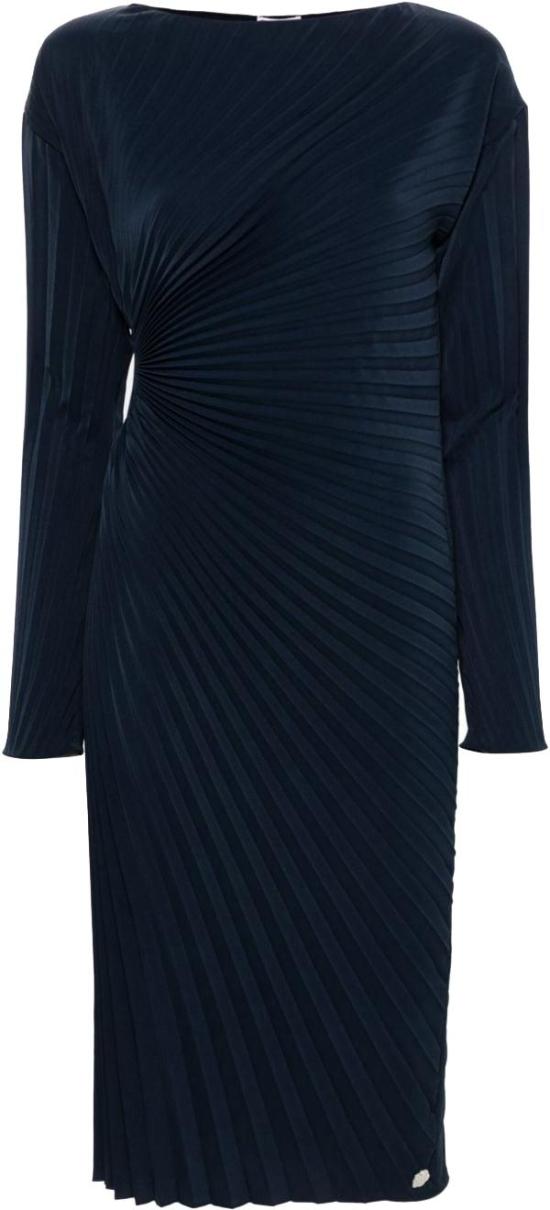 24FW 겐조 미디 원피스 FE62RO2939FO79 BLUE