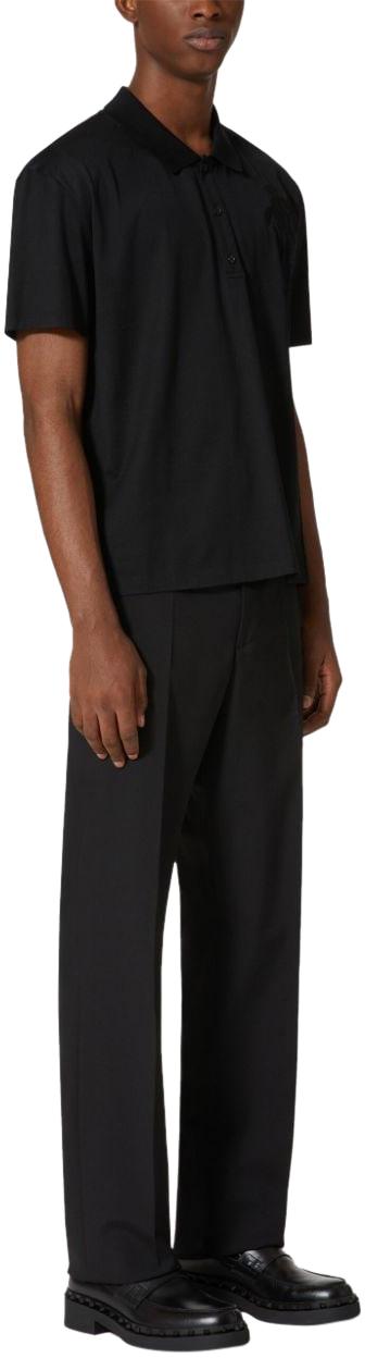  발렌티노 가라바니 폴로 티셔츠 4V0MH03GA250NO BLACK - VALENTINO GARAVANI