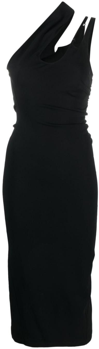  뮈글러 미디 원피스 23W1RO13084701999 BLACK