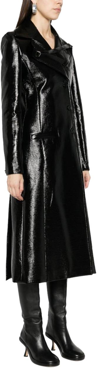  쿠레쥬 코트 423CMA118VY00149999 BLACK - COURREGES