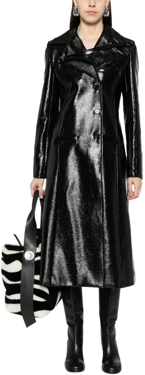  쿠레쥬 코트 423CMA118VY00149999 BLACK - COURREGES