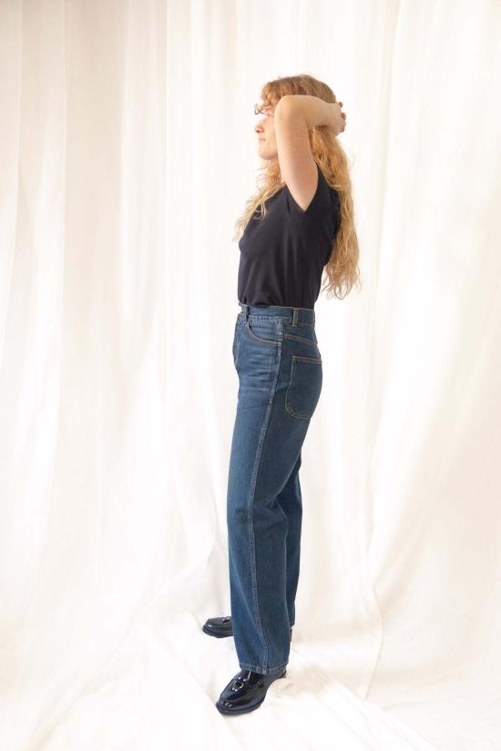  제시 캄 데님 팬츠 제시 캠 225 청바지 - JESSE KAMM