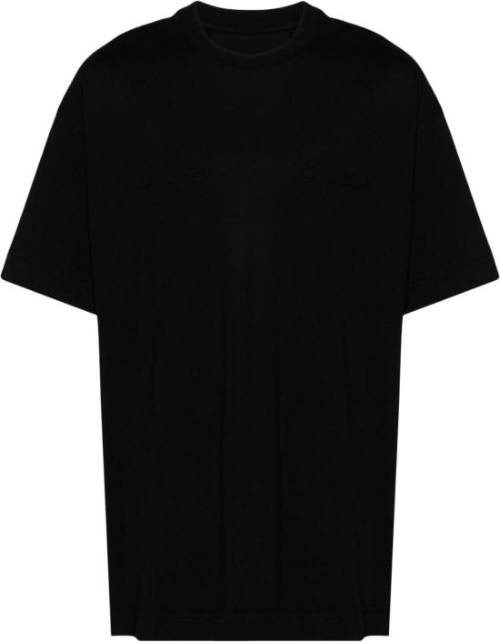  지방시 반팔 티셔츠 BM71JA3YP1001 BLACK