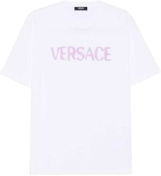 25SS 베르사체 반팔 티셔츠 10133021A143802WX00 WHITE