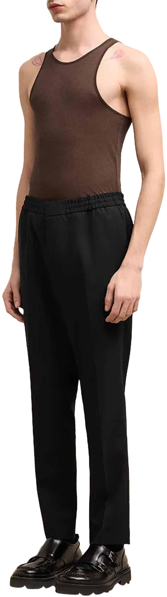 25SS 아미 스트레이트 팬츠 HTR226WV0044001BLACK - AMI