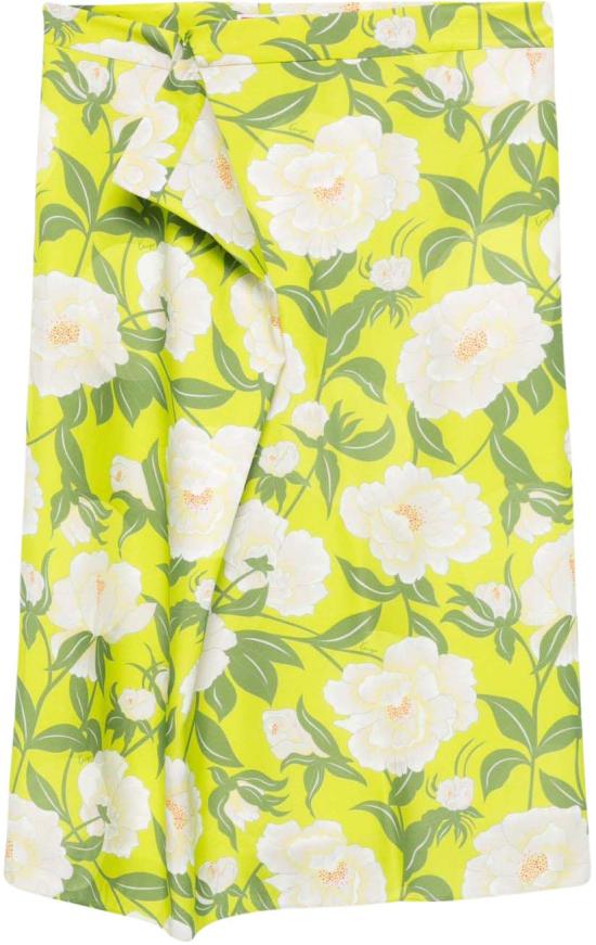 25SS 겐조 미디 스커트 FF52JU3149JO45 GREEN