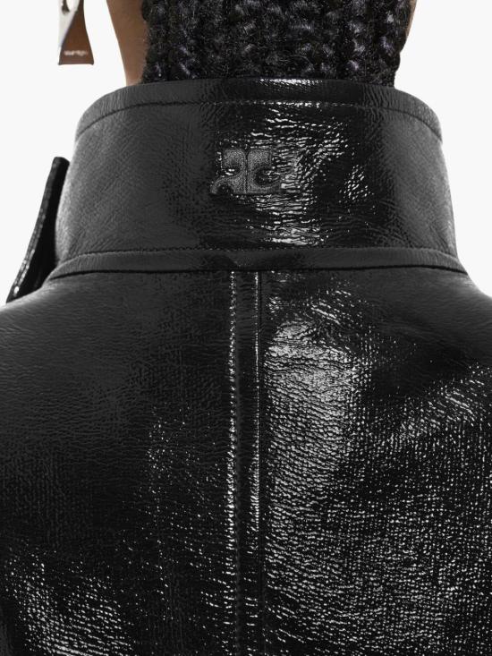  쿠레쥬 코트 424CBL212VY00149999 BLACK - COURREGES