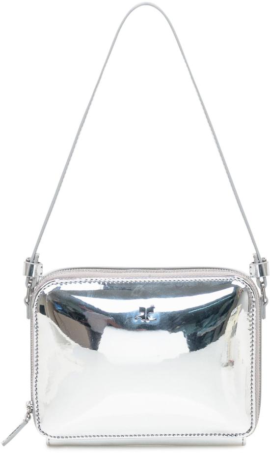  쿠레쥬 숄더백 424GSA146PU00179000 SILVER