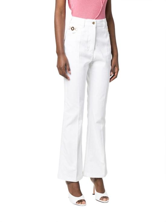  파투 스트레이트 팬츠 TR0300081001W WHITE - PATOU