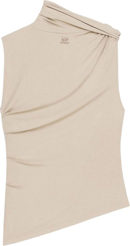 쿠레쥬 민소매 티셔츠 125JDE120JS01451007 BEIGE