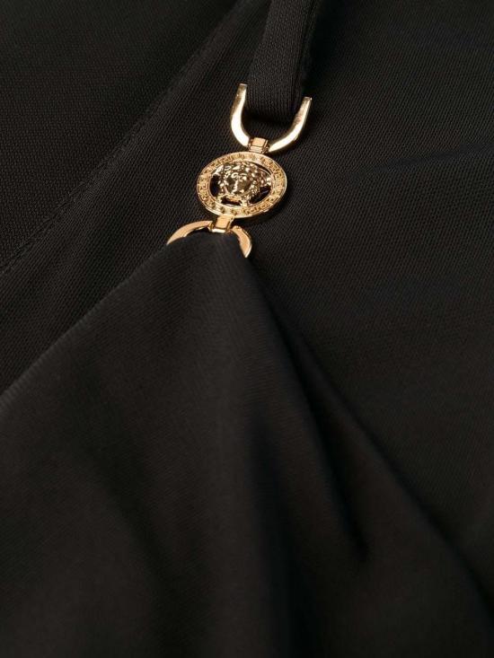  베르사체 미디 원피스 10087451A012531B000 BLACK - VERSACE