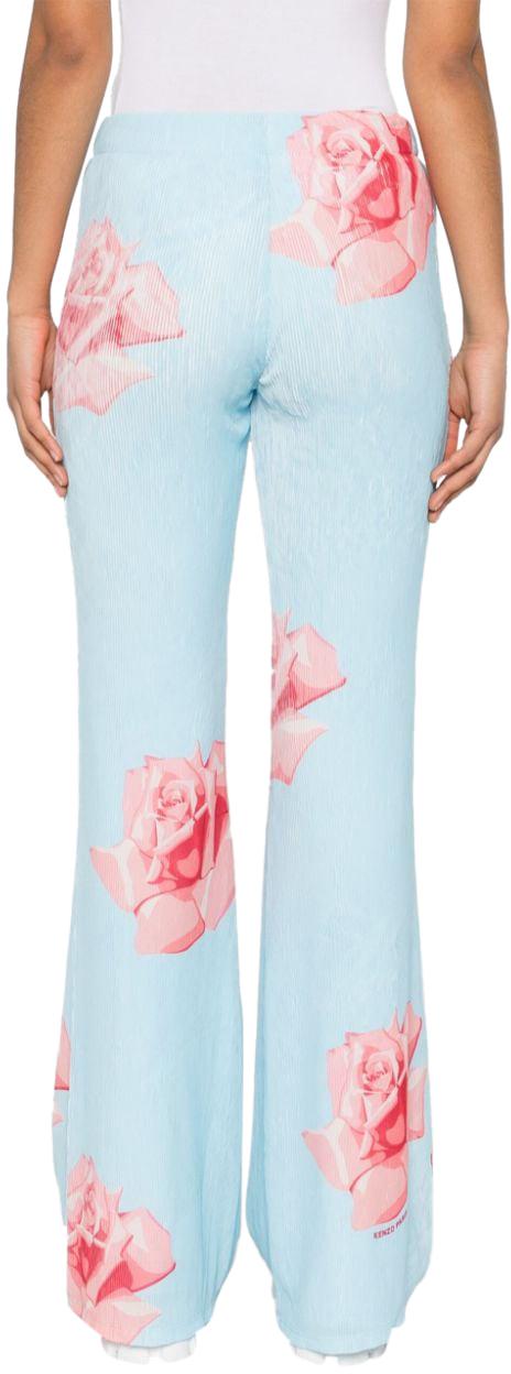  겐조 스트레이트 팬츠 FE52PA0859E163 BLUE - KENZO