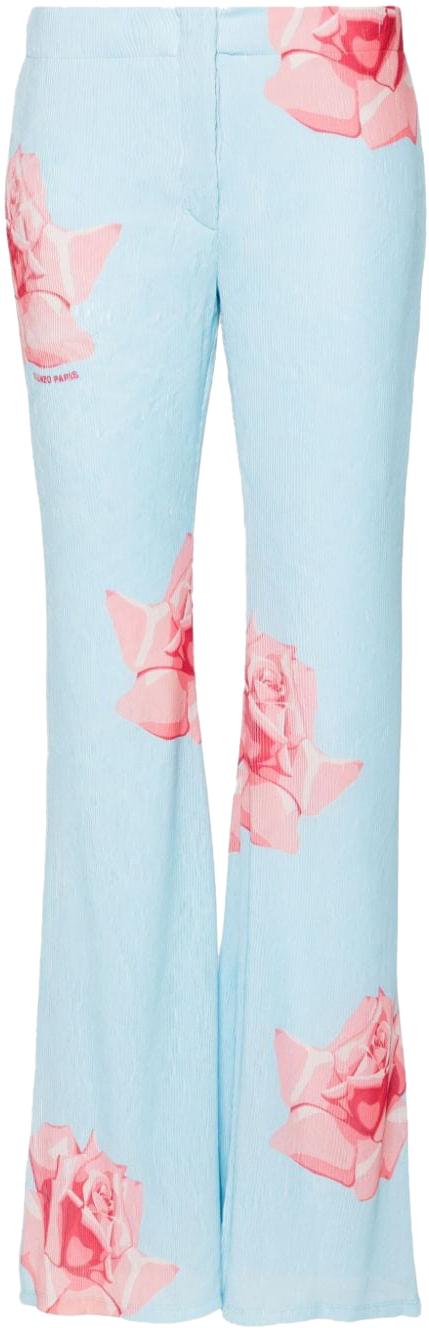  겐조 스트레이트 팬츠 FE52PA0859E163 BLUE