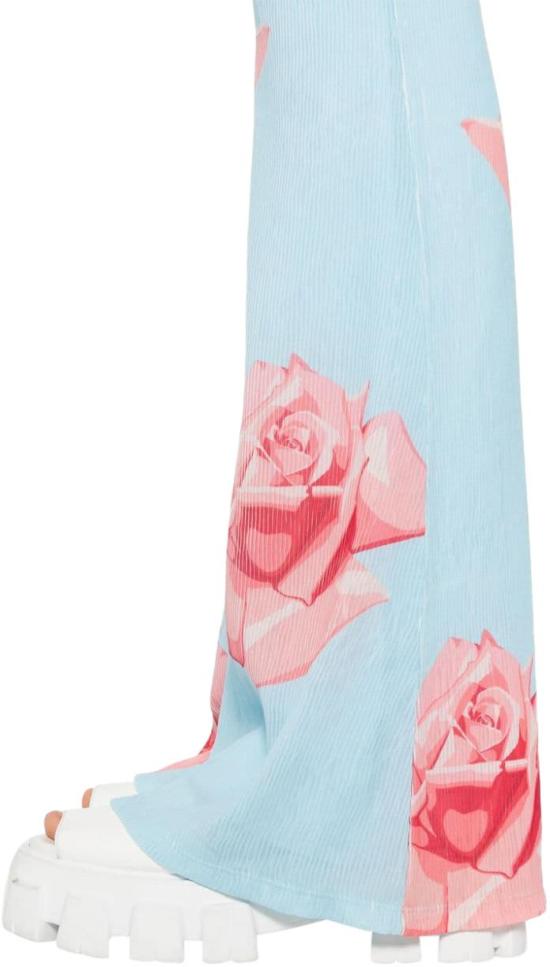  겐조 스트레이트 팬츠 FE52PA0859E163 BLUE - KENZO