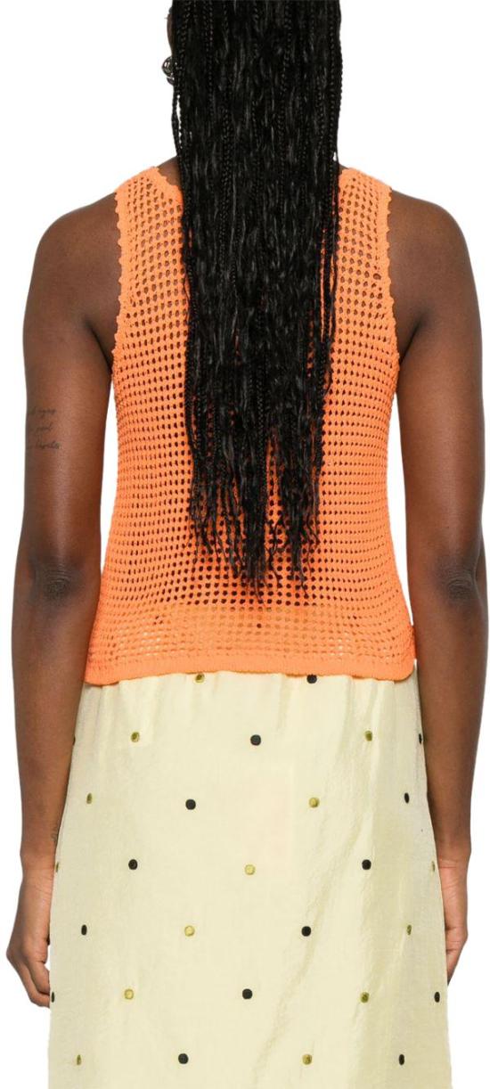 25SS 겐조 민소매 티셔츠 FF52PU7073BF17 ORANGE - KENZO