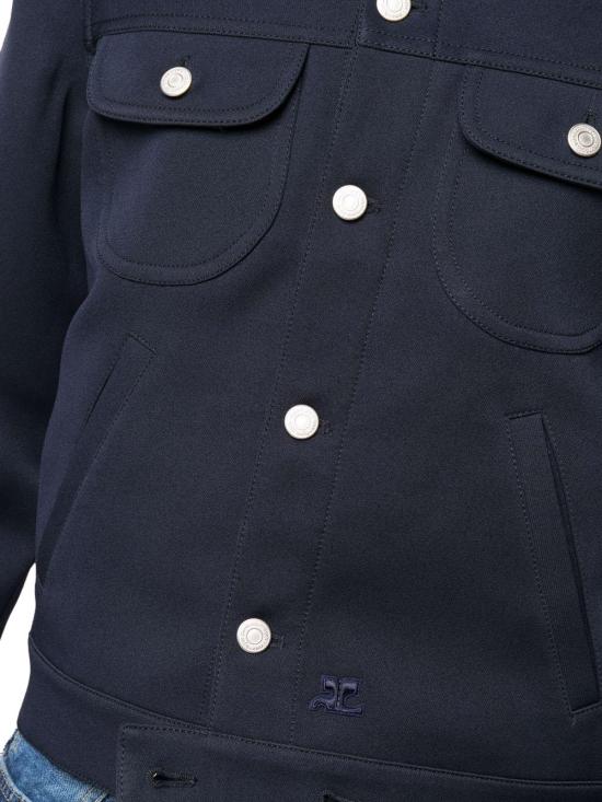 25SS 쿠레쥬 베스트 VESCBL024PL00077075 BLUE - COURREGES