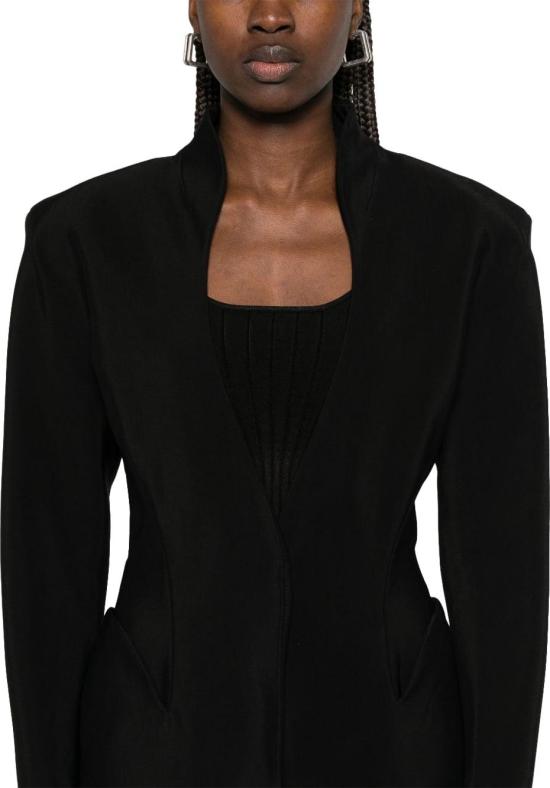  뮈글러 의류 25S1VE04541961999 BLACK - MUGLER