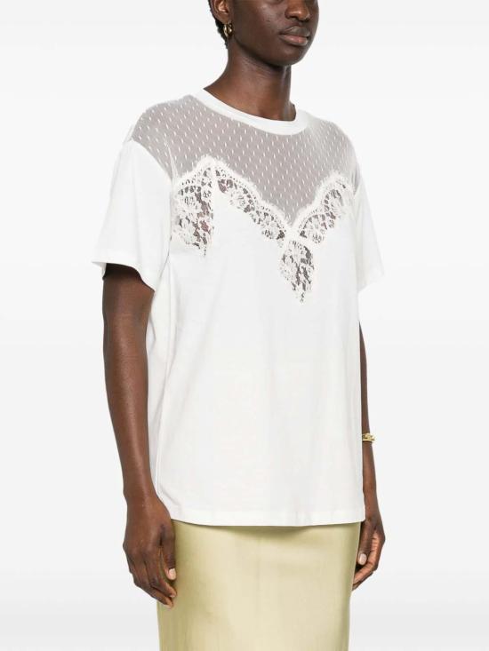  에르마노 피렌제 반팔 티셔츠 D44EL049EG2MF24900249 Cream - ERMANNO FIRENZE