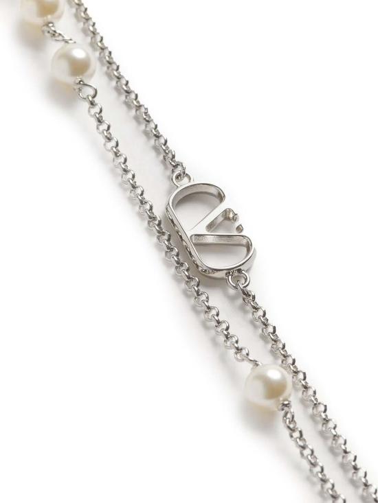  발렌티노 가라바니 네크리스 6Y2J0S33UXM6RU Silver - VALENTINO GARAVANI