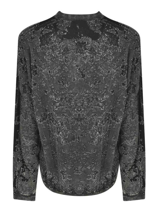25FW 디젤 S 아리시 크루넥 스웨트셔츠 A171500GIAP02 Dark Grey - DIESEL