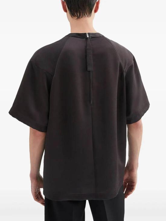 25SS 질샌더 반팔 티셔츠 J21GC0187J65314470 Black - JIL SANDER
