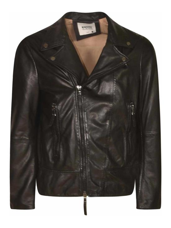 25SS 스워드 가죽 자켓 NE255018SD01 Black