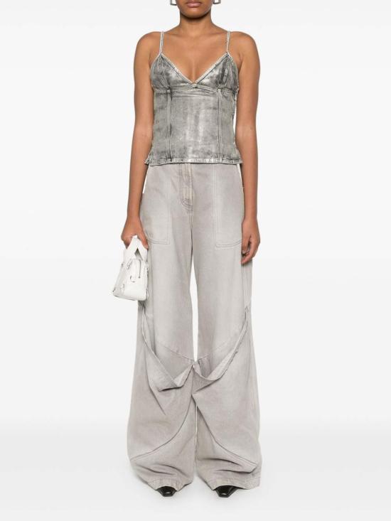  디젤 민소매 티셔츠 A1684709L7902 Grey - DIESEL