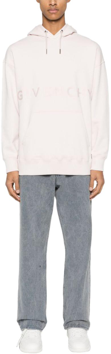  지방시 후드 티셔츠 BMJ0HC3Y6V657 PINK - GIVENCHY