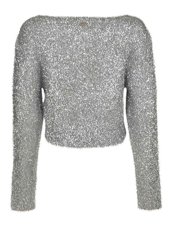  키아라 페라그니 스웨터 77CBFH06CMH54900 Silver - CHIARA FERRAGNI