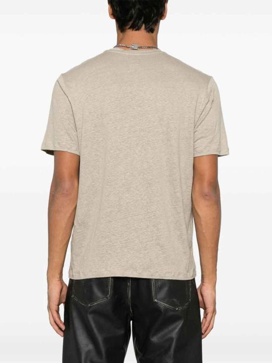 25SS 마제스틱필라쳐 반팔 티셔츠 S25M011HTS019677 Beige - MAJESTIC FILATURES