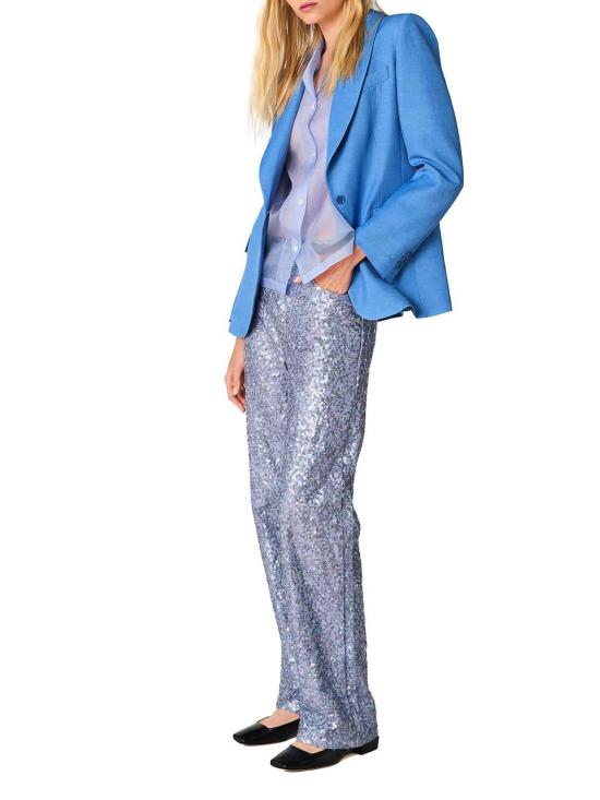 25SS 파로쉬 스트레이트 팬츠 D230751846 Blue - PAROSH