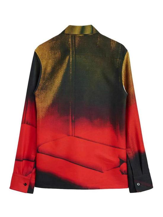 26SS 질샌더 긴팔 셔츠 J21DL0229J40228976 Red - JIL SANDER