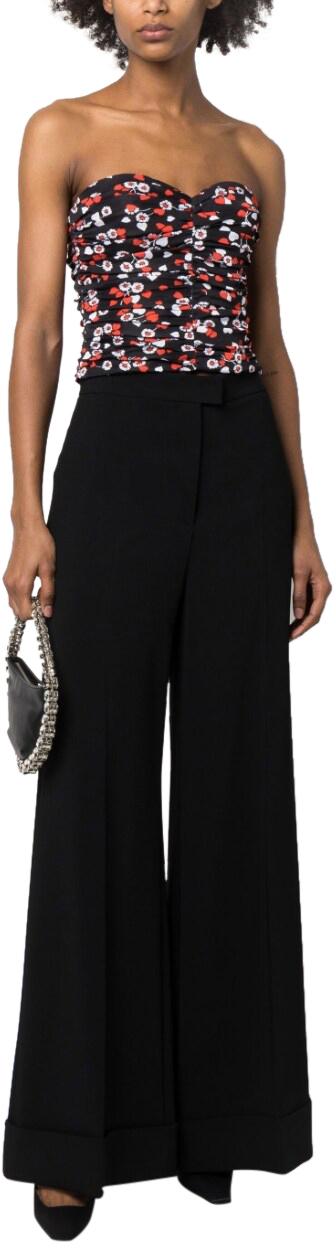  모스키노 스트레이트 팬츠 J032604250555 BLACK - MOSCHINO