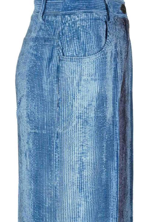  포르테포르테 스트레이트 팬츠 12857F46A5020 Blue - FORTE FORTE