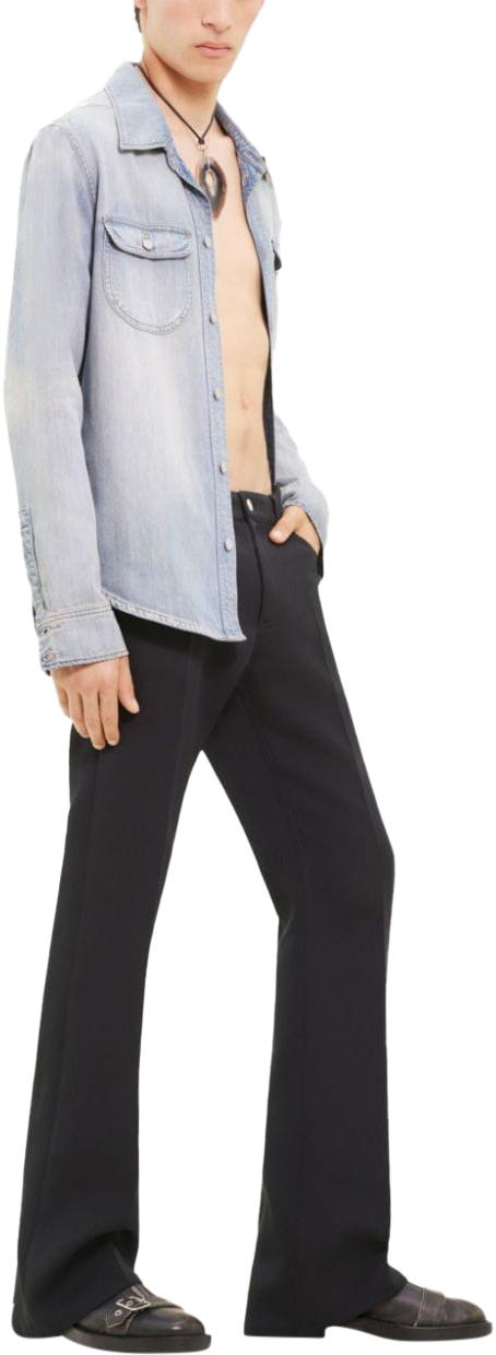  쿠레쥬 데님 셔츠 124DCH015CO01027011 BLUE - COURREGES