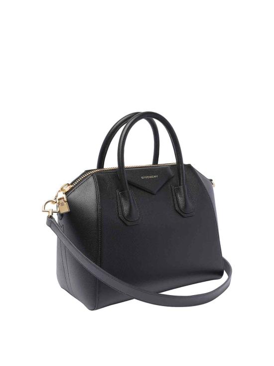 26SS 지방시 그레인드 레더 스몰 안티고나 백 BB50TPB20R001 Black - GIVENCHY