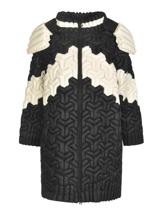  크리스토퍼 락시 롱패딩 CRDJ010BLACKWHITE Black