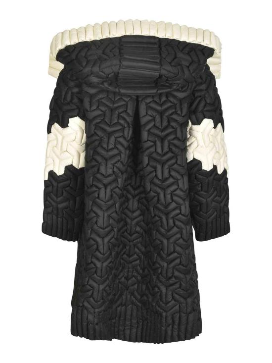  크리스토퍼 락시 롱패딩 CRDJ010BLACKWHITE Black - CHRISTOPHER RAXXY