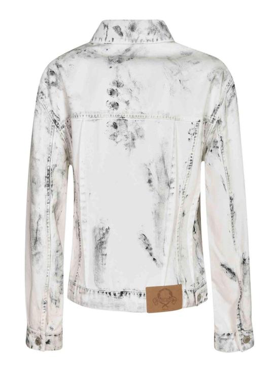 26SS 모스키노 데님 팬츠 050804211001 Light Grey - MOSCHINO