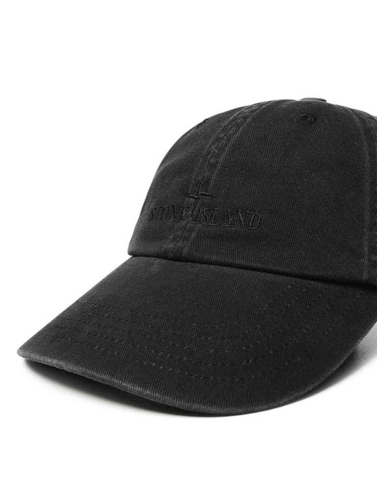 25SS 스톤 아일랜드 모자 K1S159100002S0106V0029 Black - STONE ISLAND