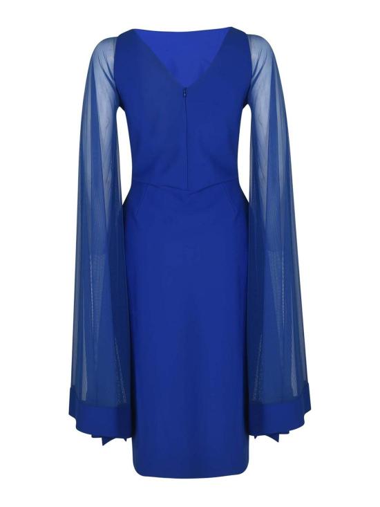 26SS 키아라보니 미디 원피스 ABCJOJUILLBS488 Blue - CHIARA BONI