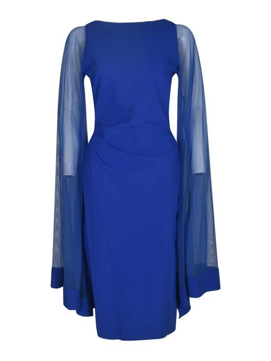 26SS 키아라보니 미디 원피스 ABCJOJUILLBS488 Blue