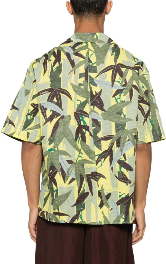 25SS 겐조 반팔 셔츠 FF55CH1309P145 GREEN - KENZO