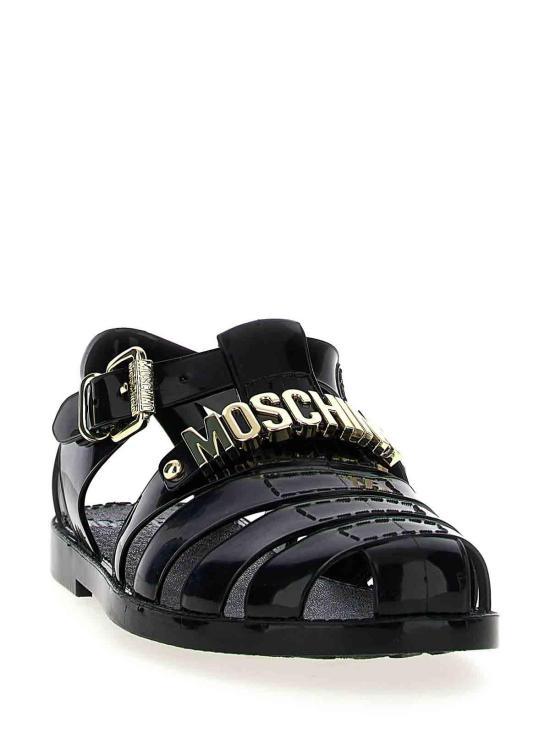 25FW 모스키노 샌들 MB16501G0MG20000 Black - MOSCHINO