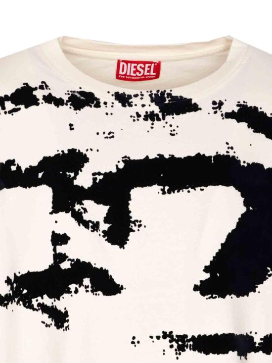 26FW 디젤 반팔 티셔츠 A130490DQAU141A White - DIESEL