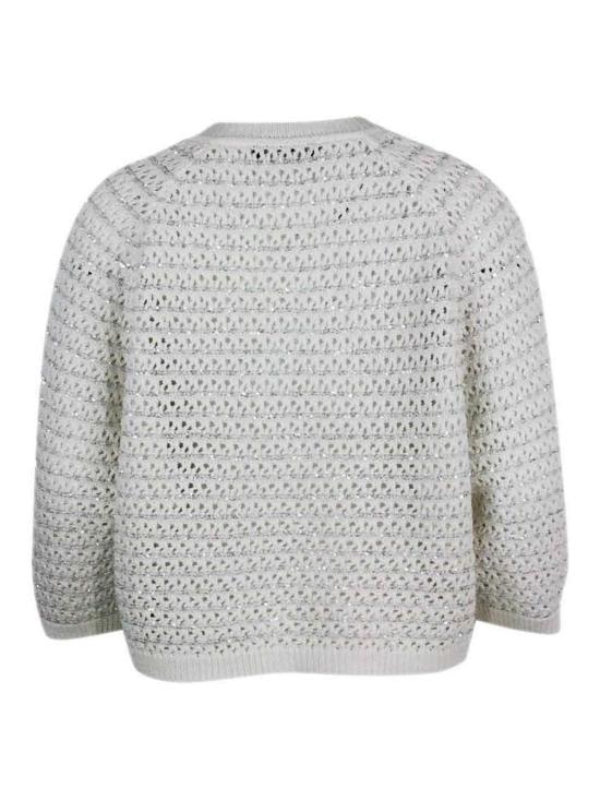 26SS 파비아나 필리피 스웨터 MAD275F528L3530142 White - FABIANA FILIPPI