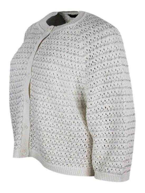 26SS 파비아나 필리피 스웨터 MAD275F528L3530142 White - FABIANA FILIPPI